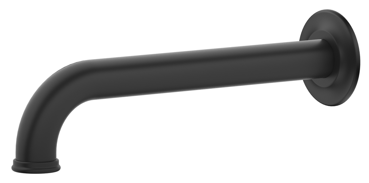 Bella Vista Mica Heritage Bath Spout - 160/220/250mm - Black