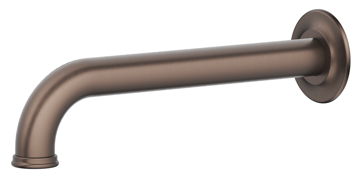 Bella Vista Mica Heritage Bath Spout - 160/220/250mm - Dusk Bronze
