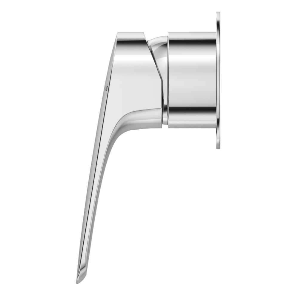 Bella Vista Kaza Shower Mixer - Round Plate - TRIM KIT ONLY