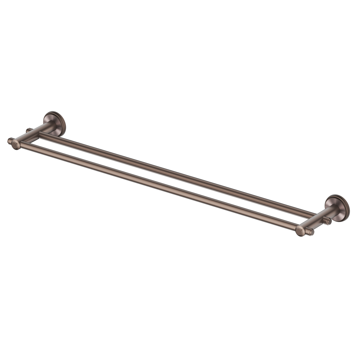 Bella Vista Mica Heritage Double Towel Rail 600/800 MM - Dusk Bronze