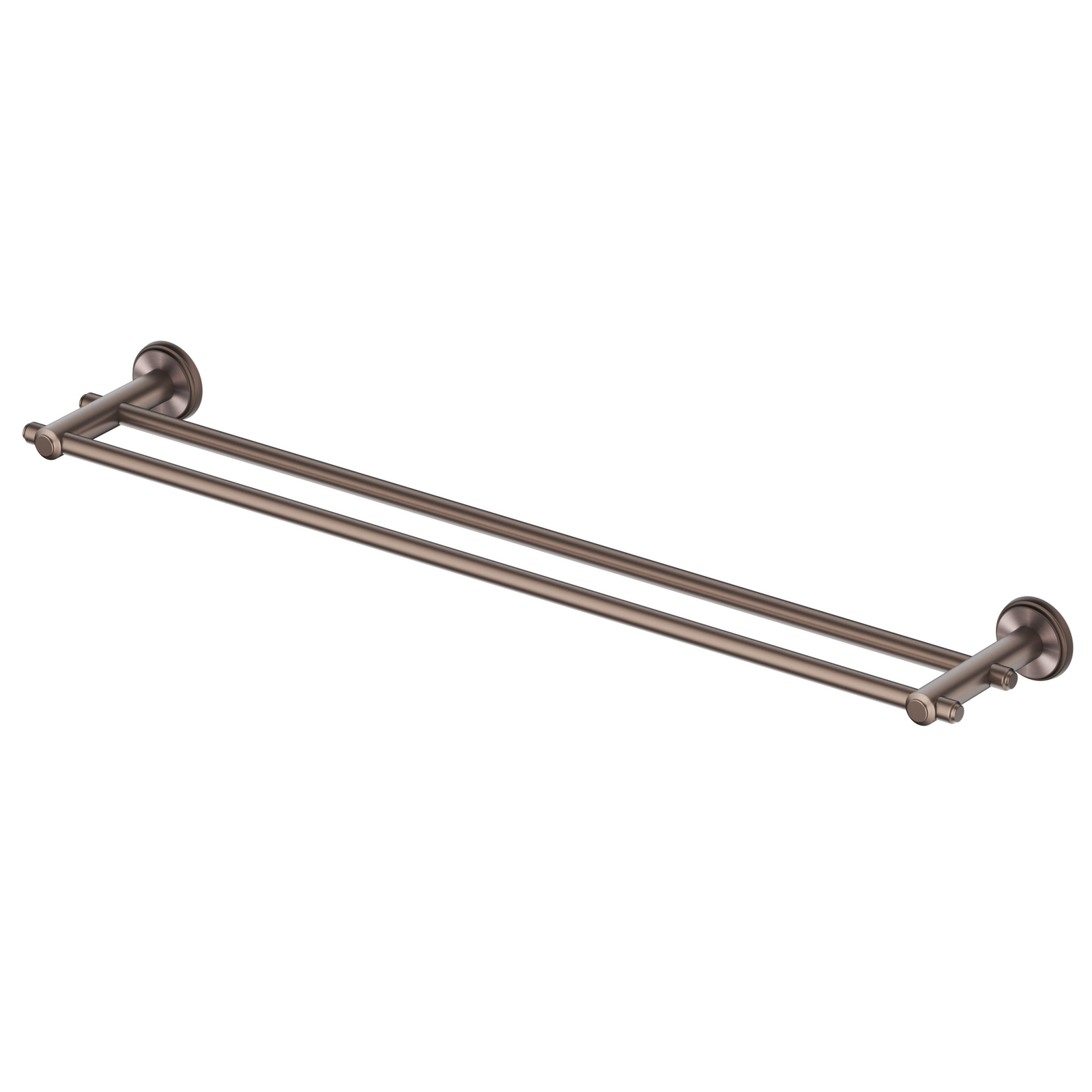 Bella Vista Mica Heritage Double Towel Rail 600/800 MM - Dusk Bronze