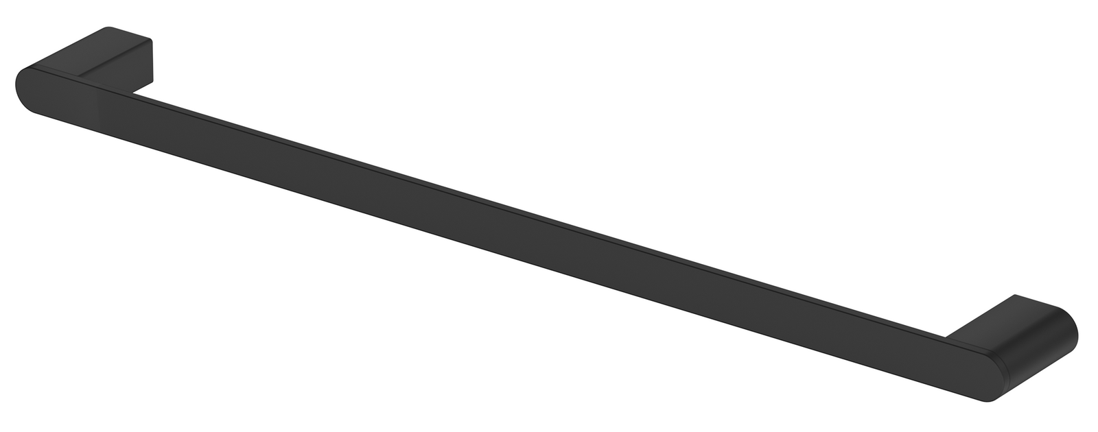 Bella Vista Supra Single Towel Rail - 350/600/800mm - Black