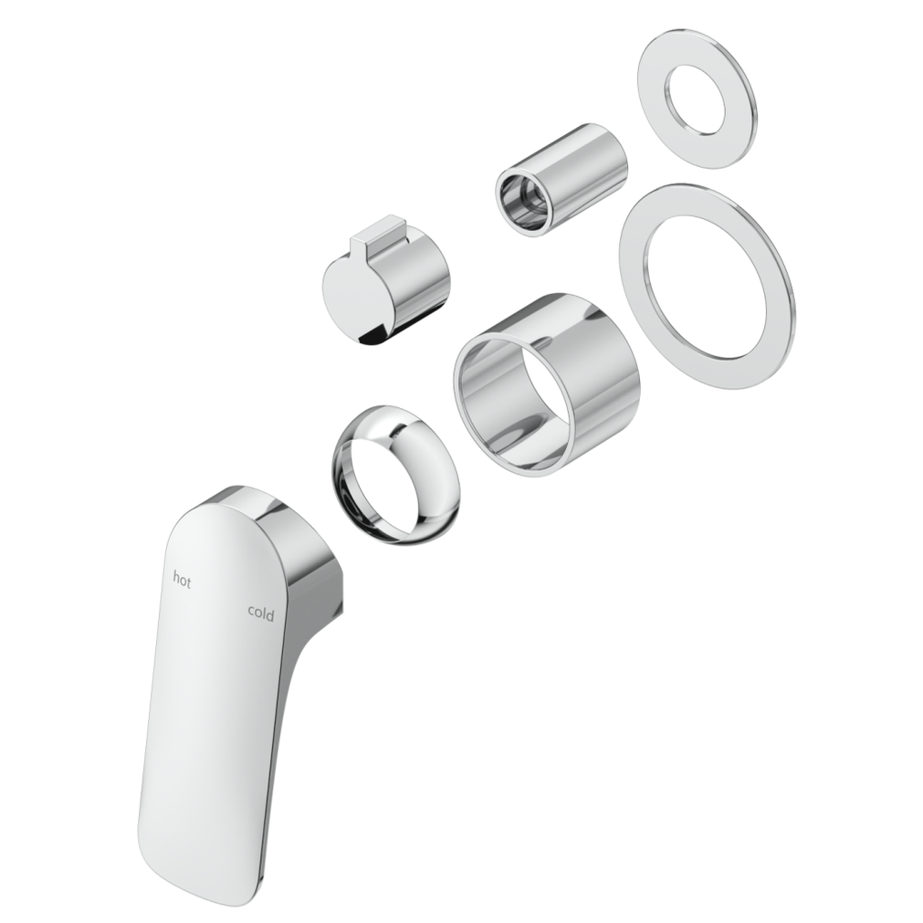 Bella Vista Kaza Shower Mixer Diverter - 2P - TRIM KIT ONLY