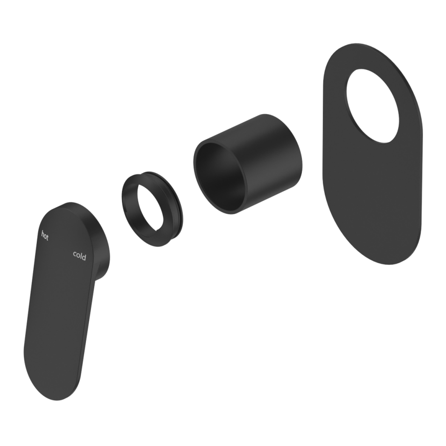 Bella Vista Lantra Shower Mixer - Oval Plate - TRIM KIT ONLY