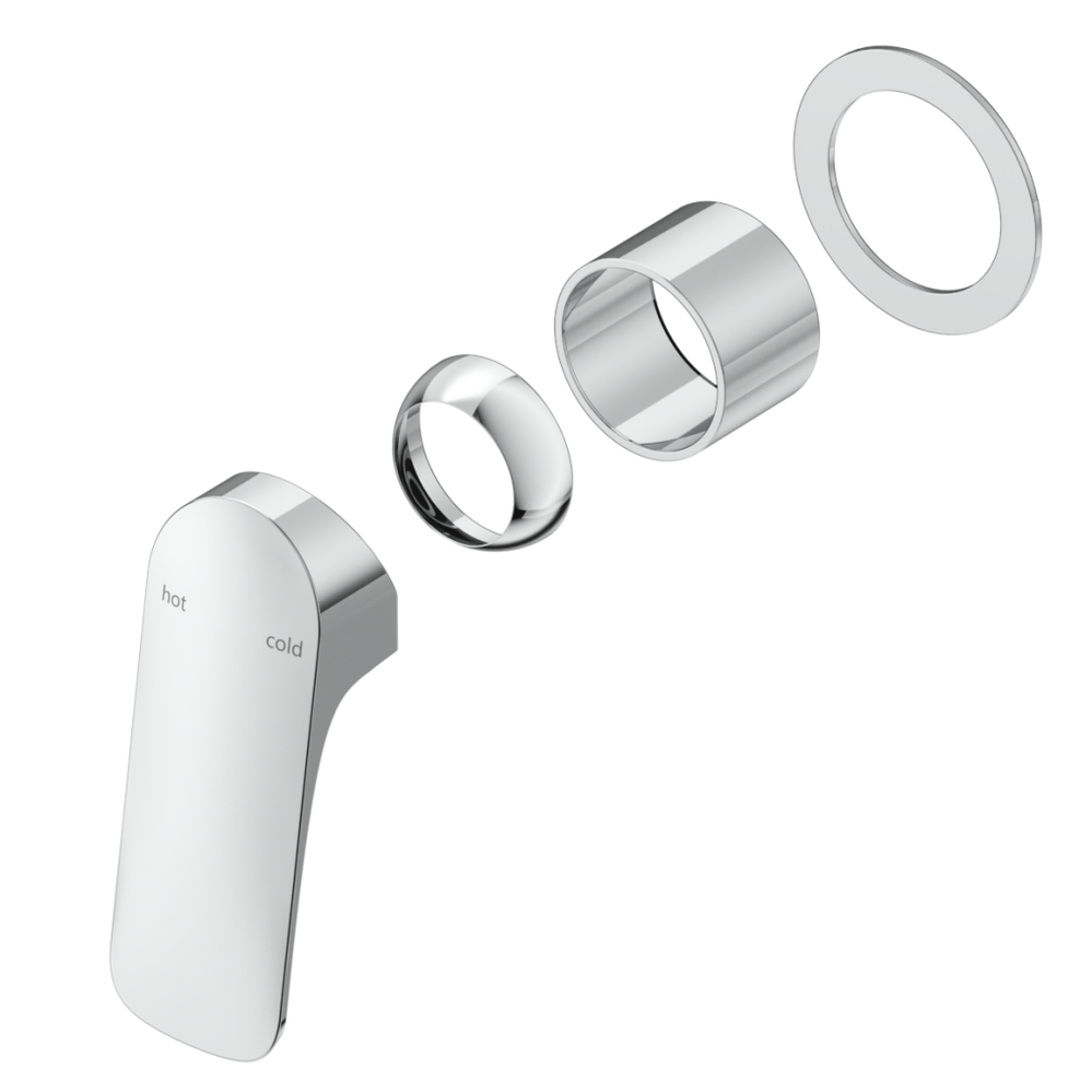 Bella Vista Kaza Shower Mixer - Round Plate - TRIM KIT ONLY