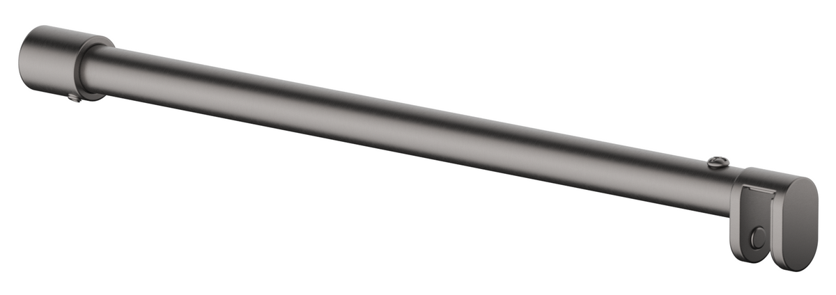Bella Vista Shower Screen Stabiliser Bar - Round - Cut to Size - Gun Metal