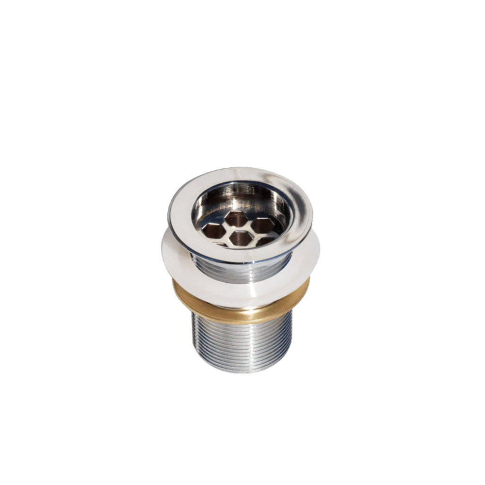 40mm Plug & Waste with Chain Hook, Chrome