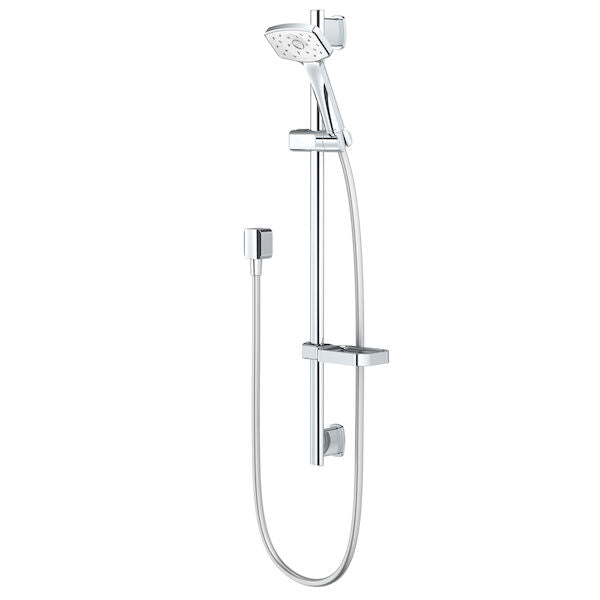Methven WAIPORI RAIL SHOWER SATINJET WHITE