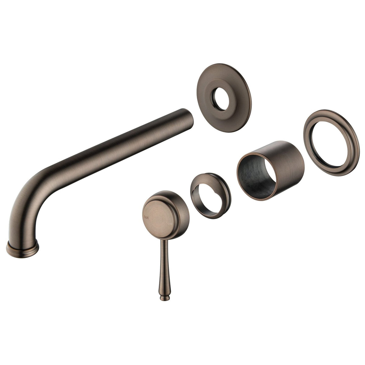 Bella Vista Mica Heritage Wall-Spout Combo - TRIM KIT ONLY