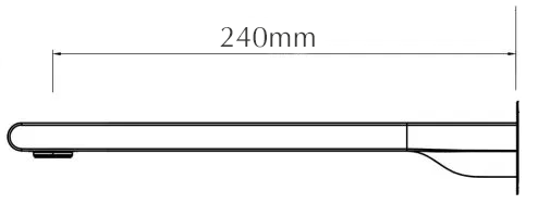Bella Vista Beki & Eleniko Combo Mixer Spout Upgrade - 150/240mm - dimensions and specifications
