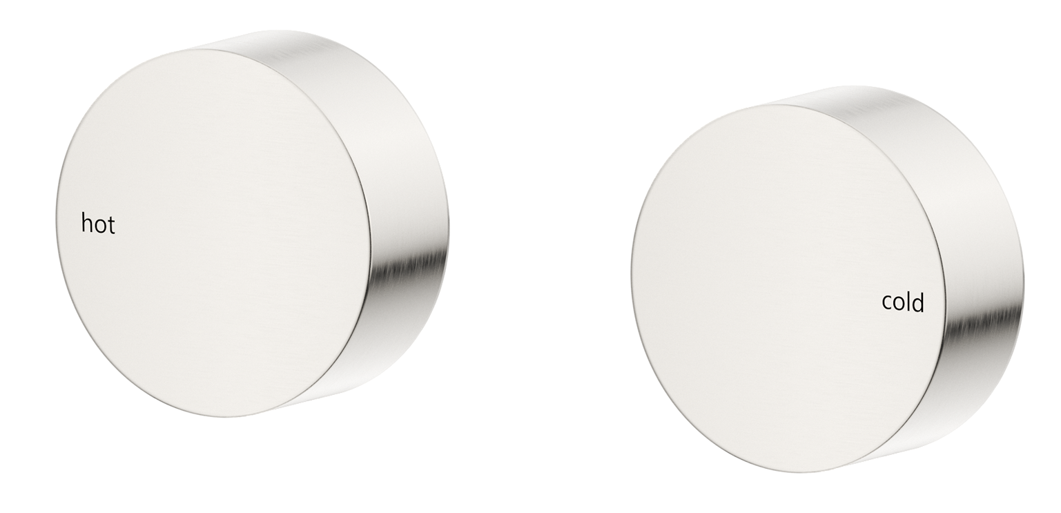 Bella Vista Mica Wall Top Assembly - Trim Kit Only - Brushed Nickel