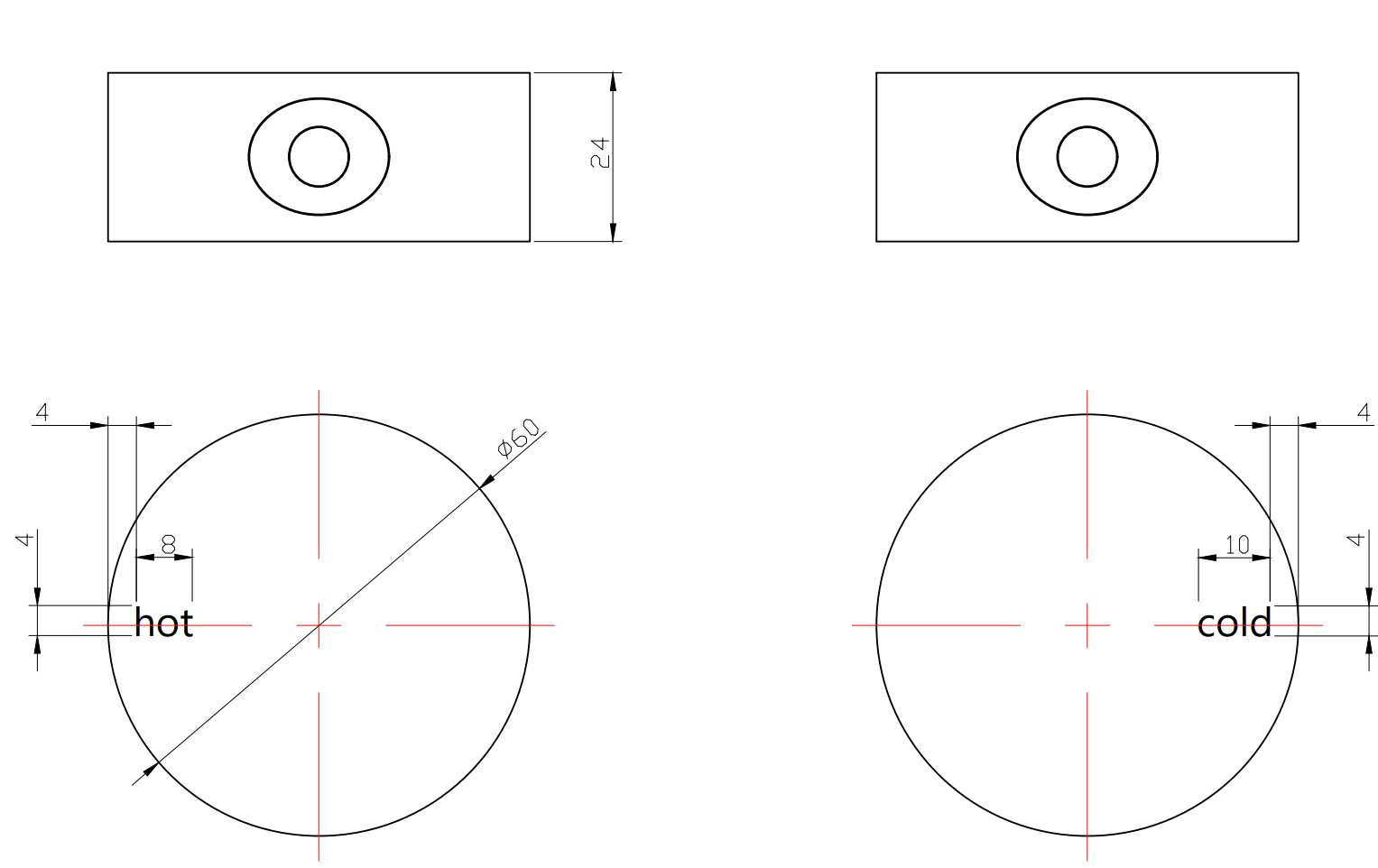 Bella Vista Mica Wall Top Assembly - Trim Kit Only - dimensions and specifications