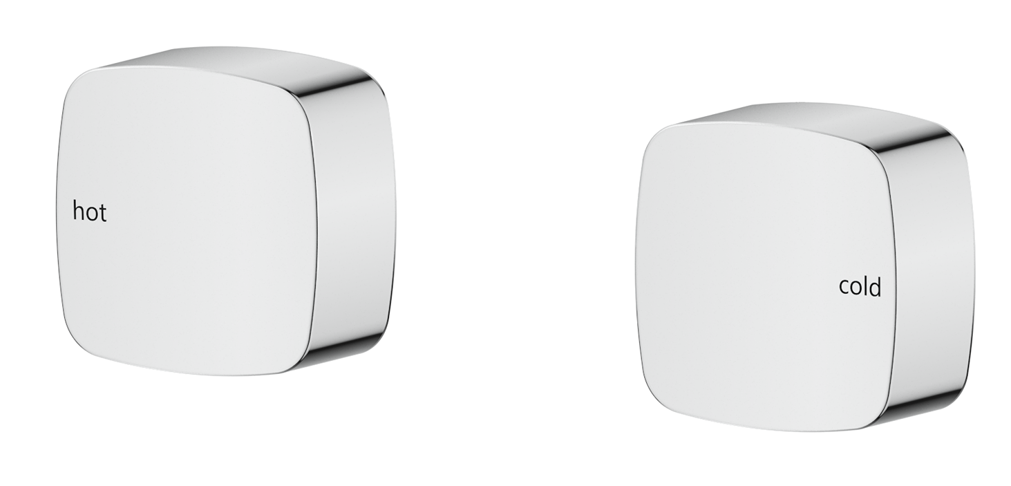 Bella Vista Beki Wall Top Assembly - Trim Kit Only - Chrome