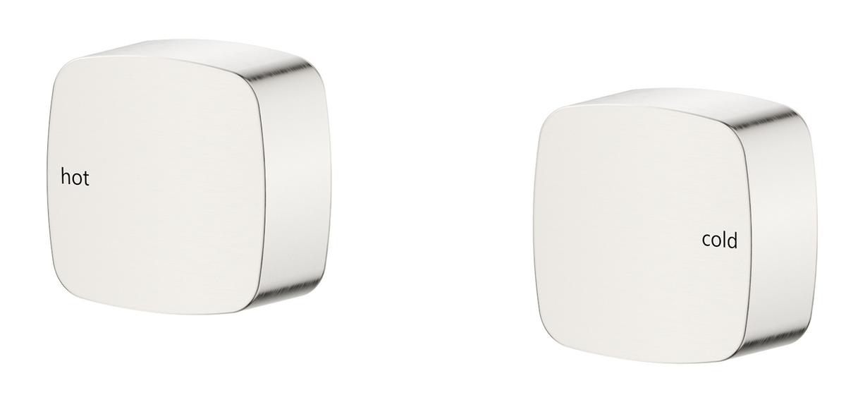 Bella Vista Beki Wall Top Assembly - Trim Kit Only - Brushed Nickel