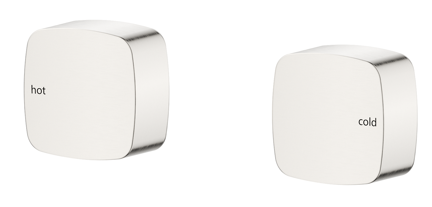 Bella Vista Beki Wall Top Assembly - Trim Kit Only - Brushed Nickel