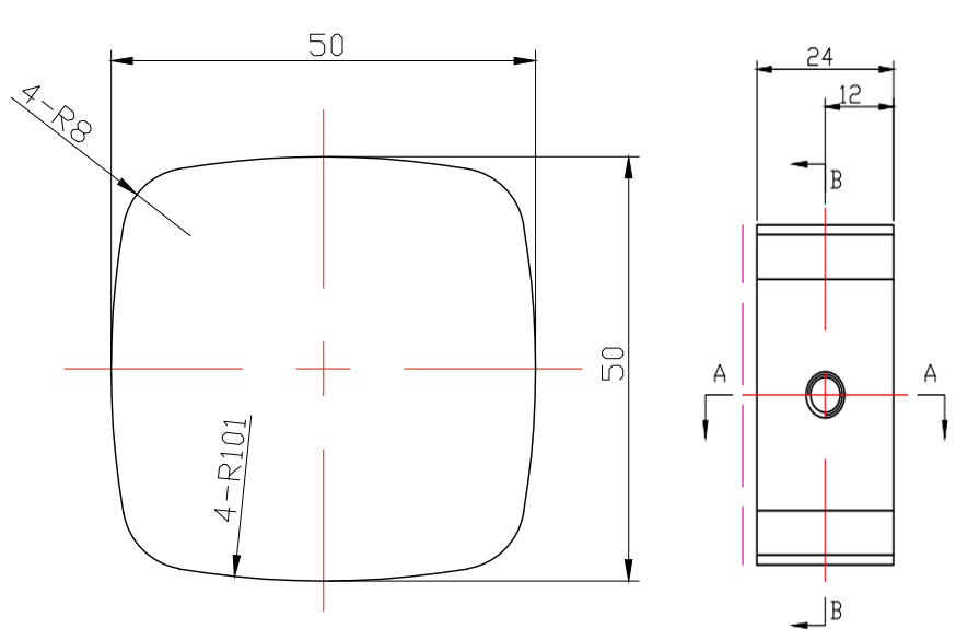 Bella Vista Beki Wall Top Assembly - Trim Kit Only - dimensions and specifications