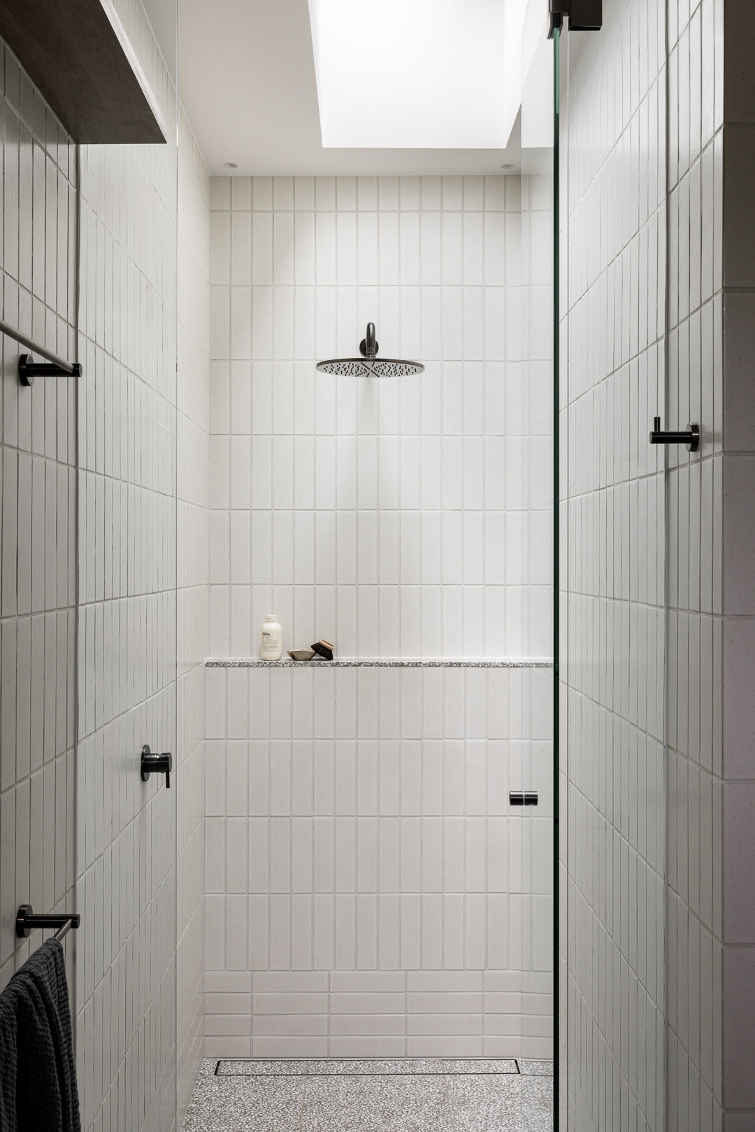 Meir Round Single Towel Rail 900mm