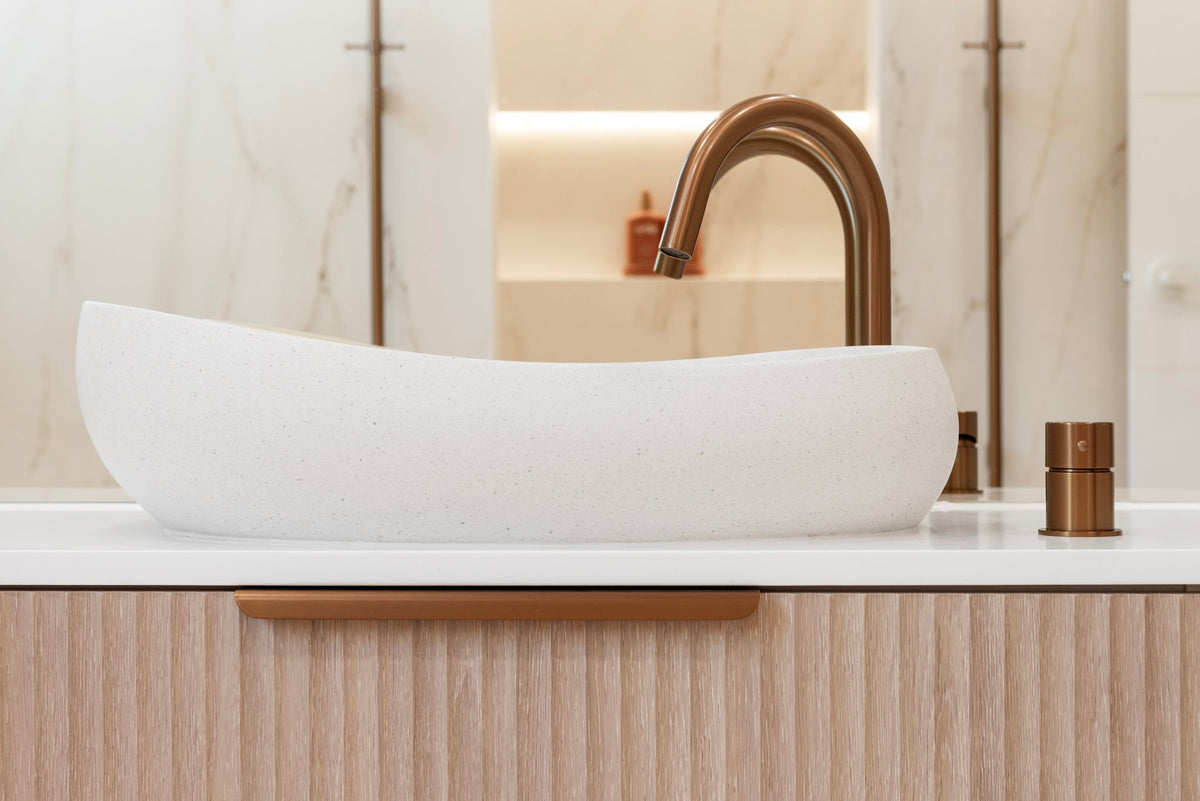 Meir Round Hob Mounted Swivel Spout