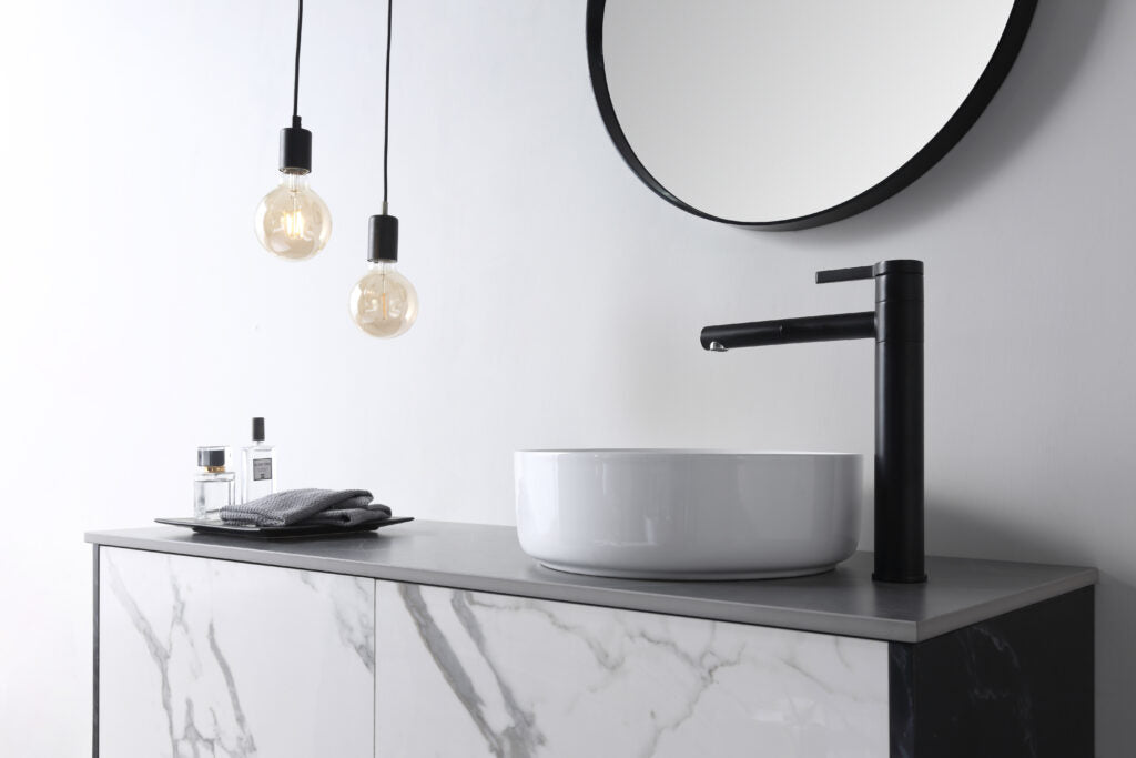 Aulic Dove Above Counter Basin Gloss White