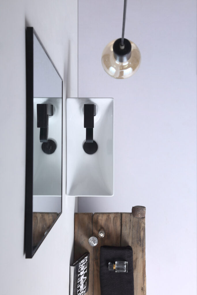 Aulic Tyrrell Wall Hung Basin Gloss White