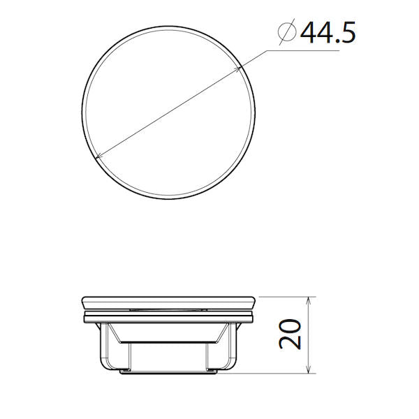 Clark TAPHOLE COVER
