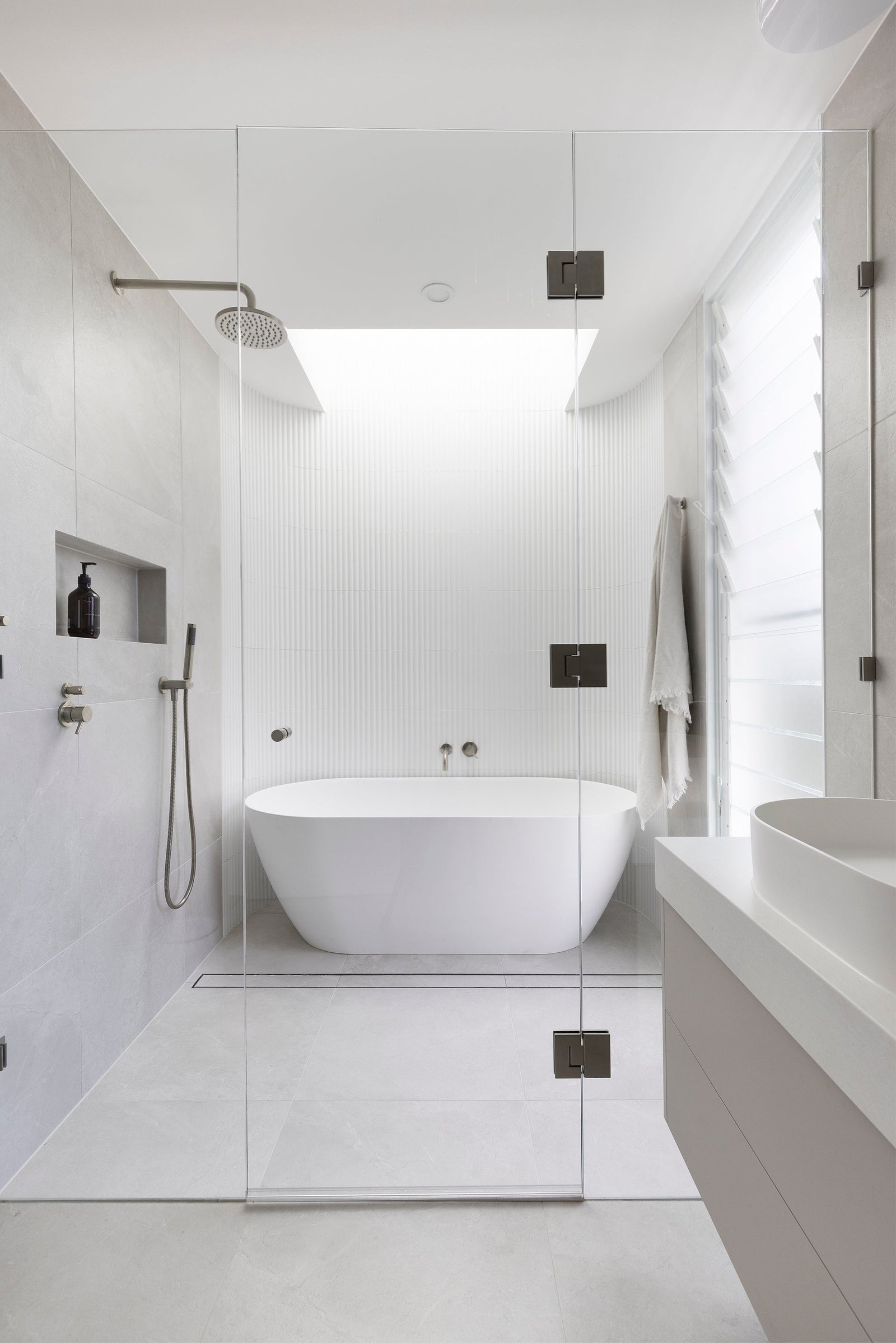 Meir Glass to Glass Shower Door Hinge