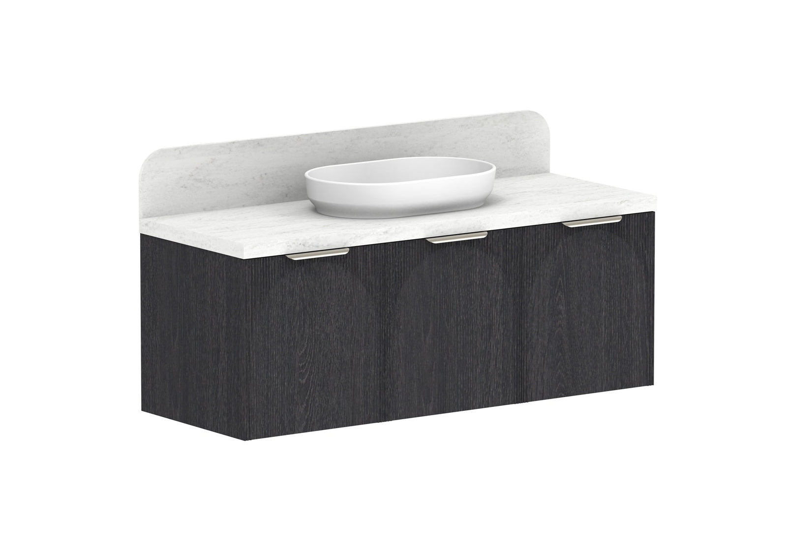 ADP Archie All-Door Wall Hung Vanity 1350mm in Estella Oak