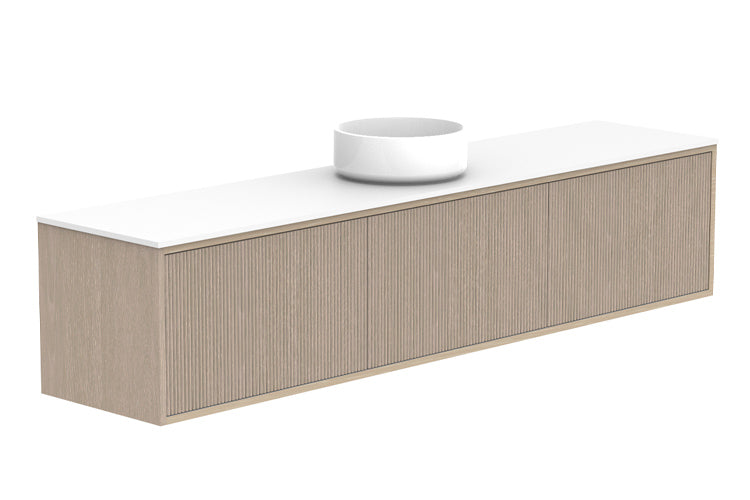 ADP Clifton Ensuite Wall Hung Vanity 1800mm centre bowl