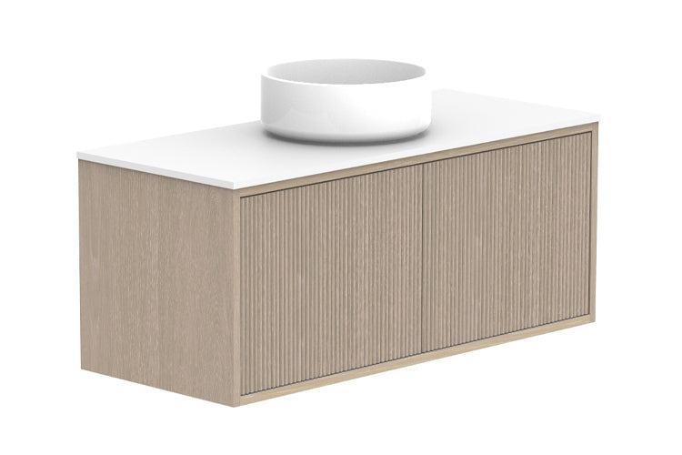 ADP Clifton Ensuite Wall Hung Vanity 900mm centre bowl