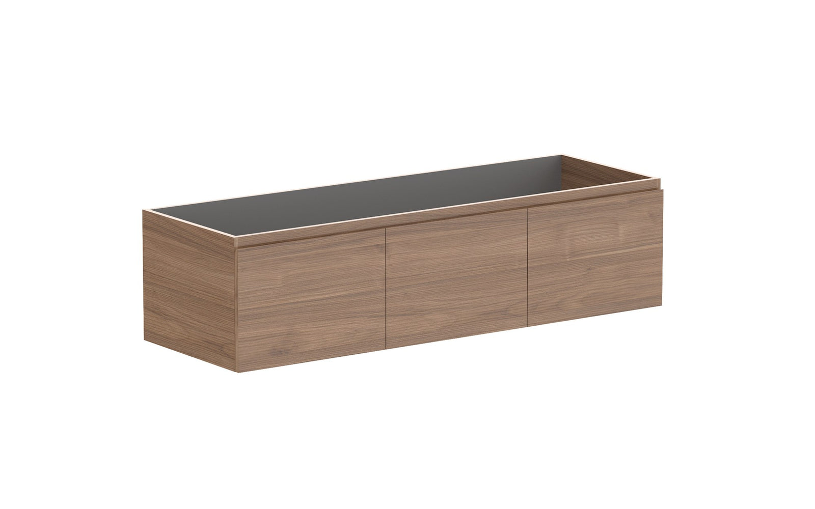 ADP Glacier Full Depth All-Door Slim Wall Hung Vanity 1500mm cabinet only
