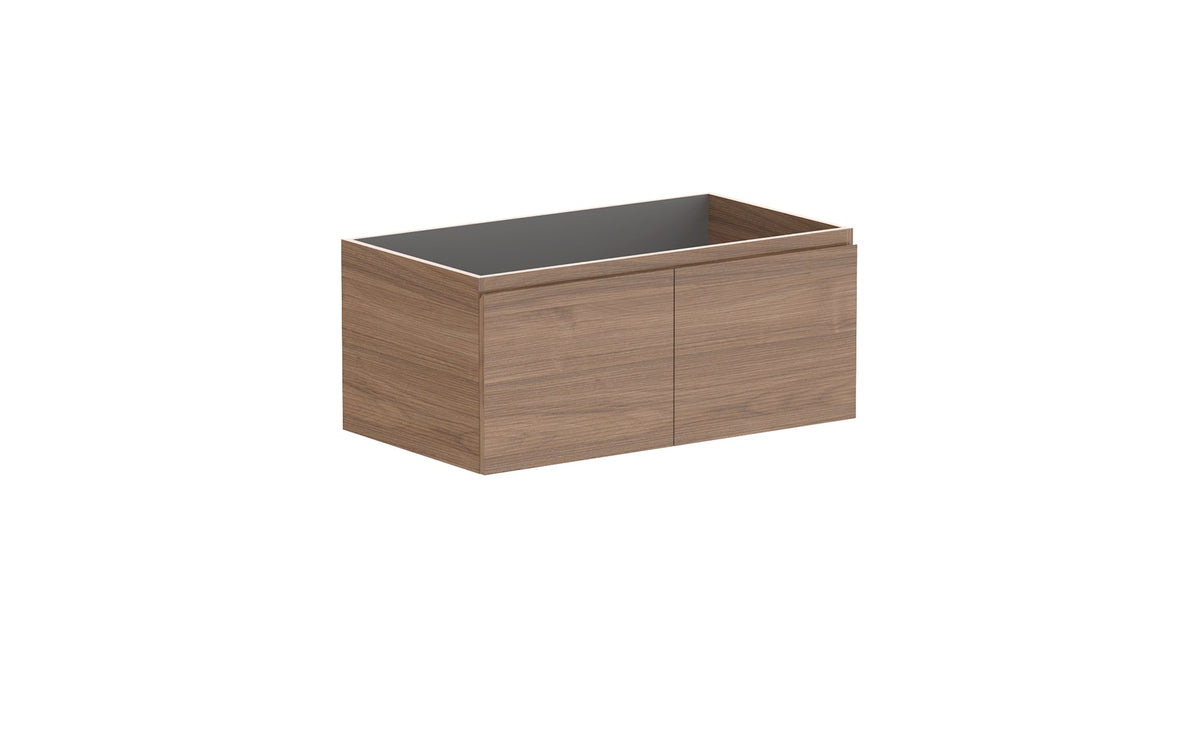 ADP Glacier Full Depth All-Door Slim Wall Hung Vanity 900mm cabinet only