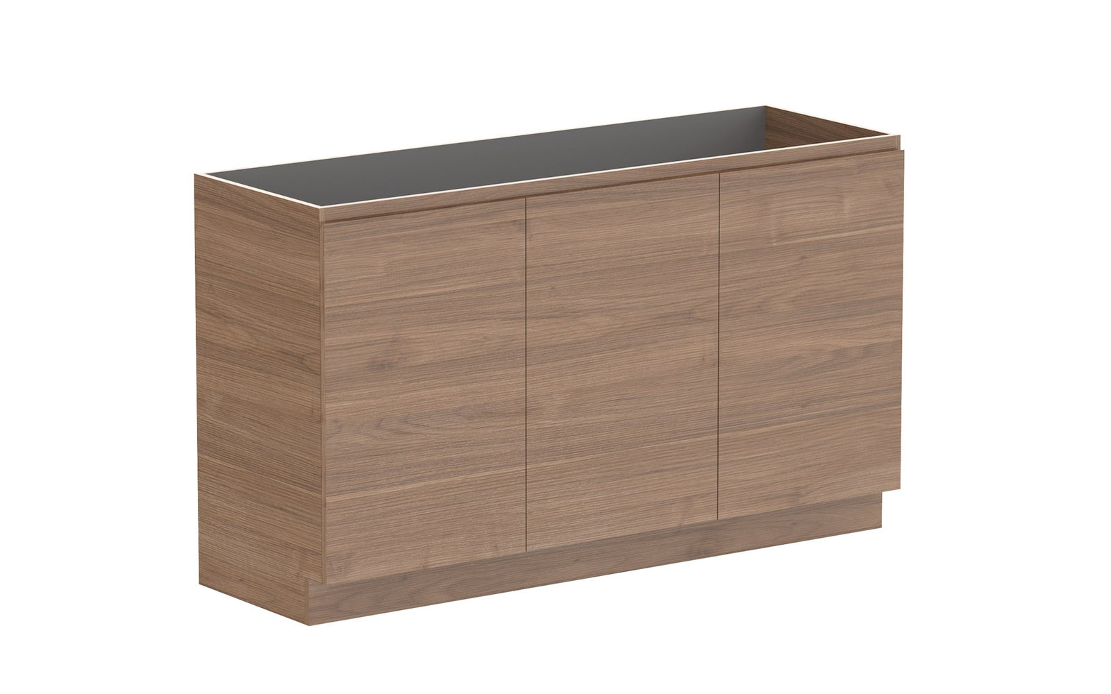 ADP Glacier Full Depth All-Door Trio Floor Mount Vanity 1500mm cabinet only
