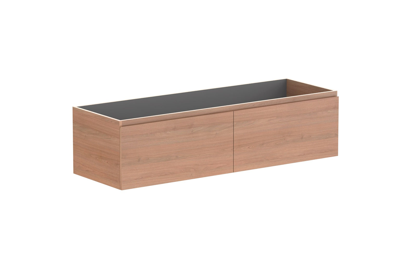 ADP Glacier Full Depth All-Drawer Slim Wall Hung Vanity 1500mm cabinet only