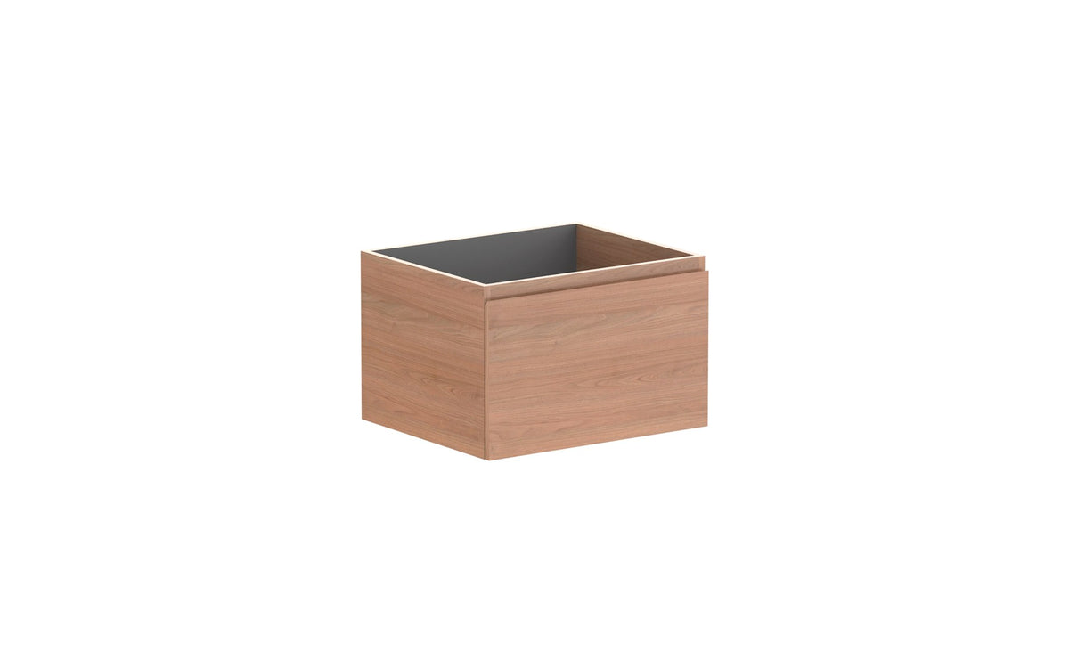 ADP Glacier Full Depth All-Drawer Slim Wall Hung Vanity 600mm cabinet only