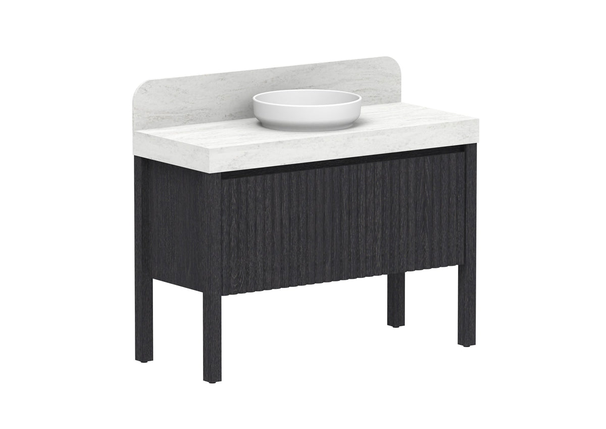 ADP Harper With Legs Floor Mount Vanity 1200mm in Estella Oak