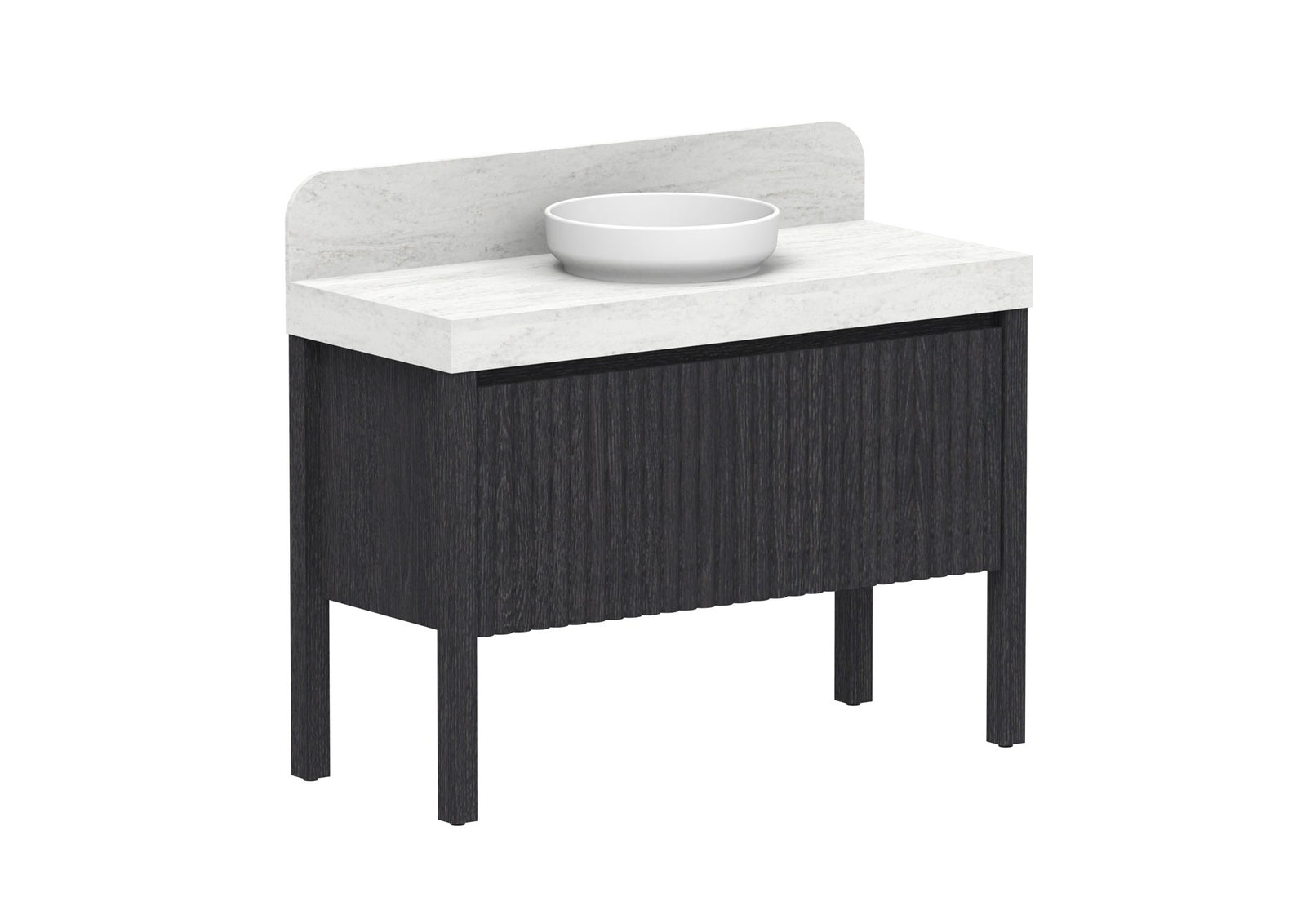 ADP Harper With Legs Floor Mount Vanity 1200mm in Estella Oak