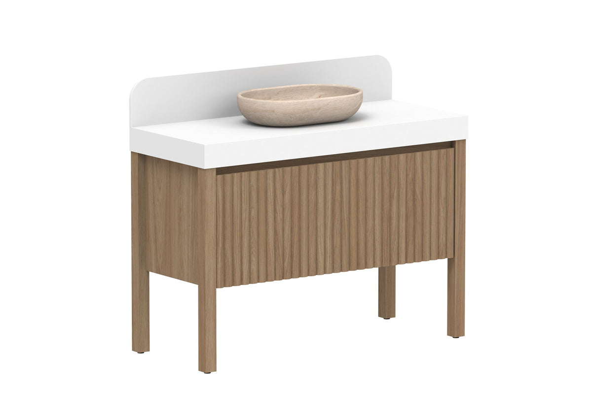 ADP Harper With Legs Floor Mount Vanity 1200mm in Prime Oak