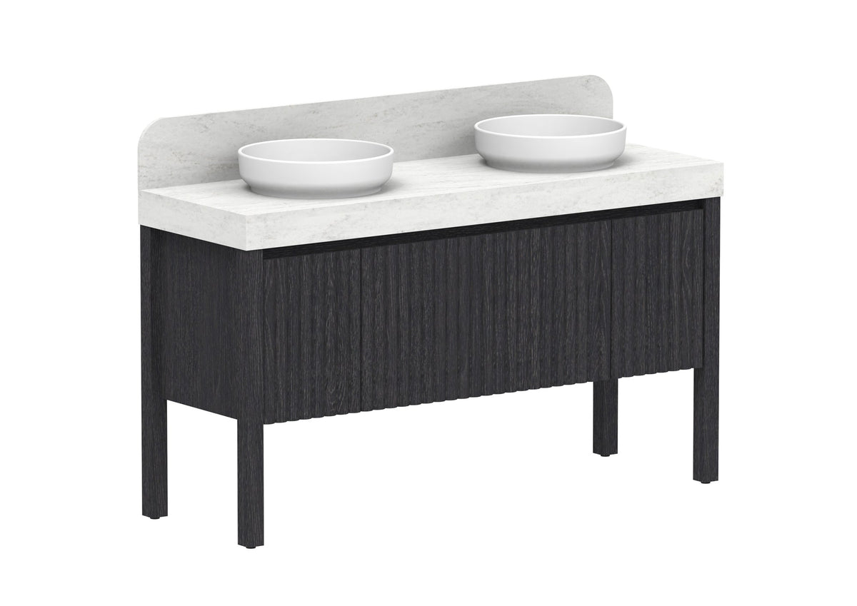 ADP Harper With Legs Floor Mount Vanity 1500mm in Estella Oak