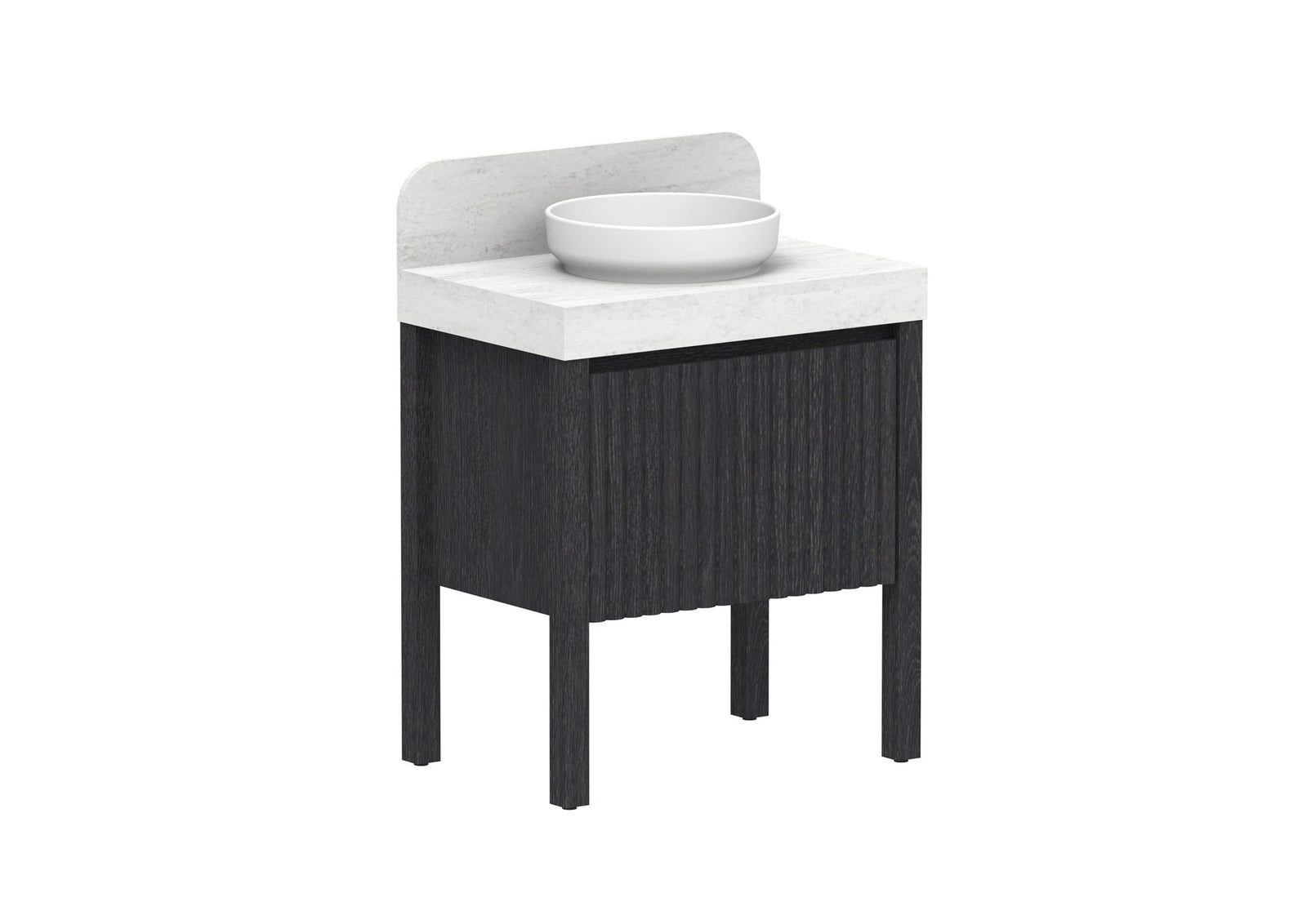 ADP Harper With Legs Floor Mount Vanity 750mm in Estella Oak