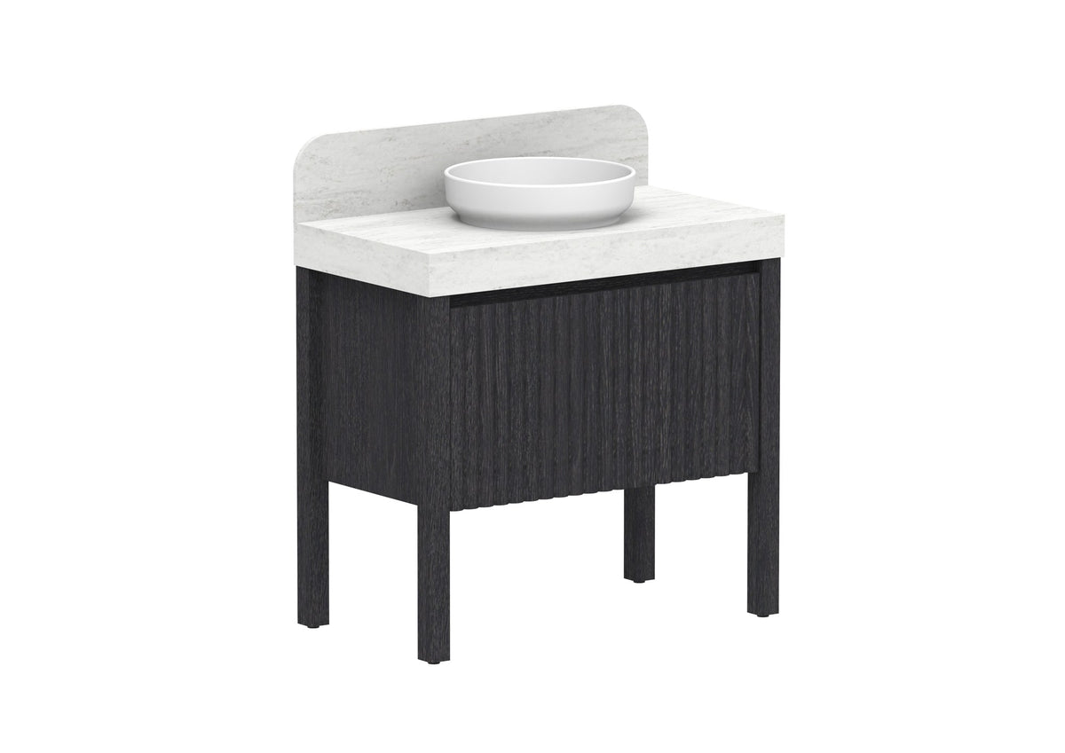 ADP Harper With Legs Floor Mount Vanity 900mm in Estella Oak