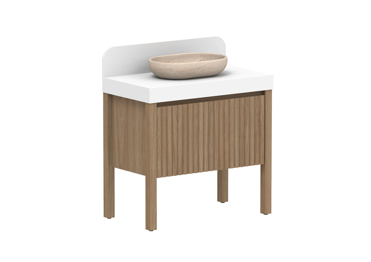 ADP Harper With Legs Floor Mount Vanity 900mm in Prime Oak