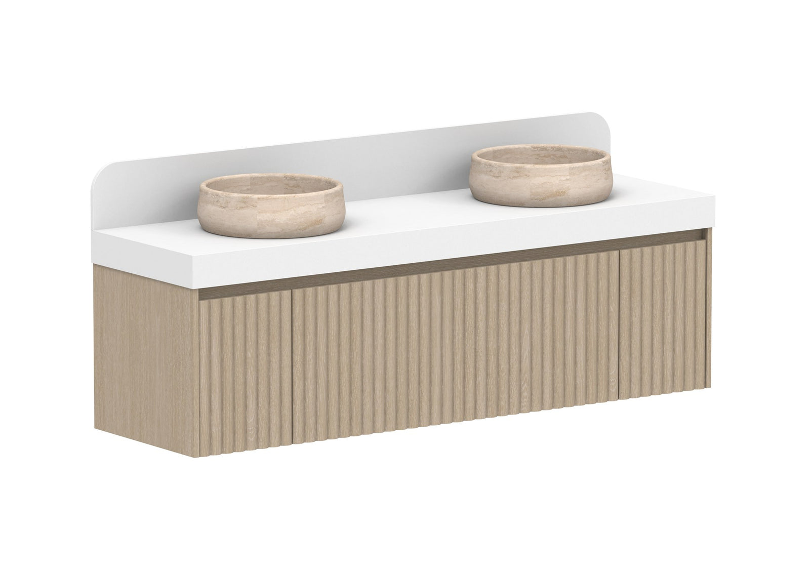 ADP Harper Wall Hung Vanity 1735mm in Coastal Oak