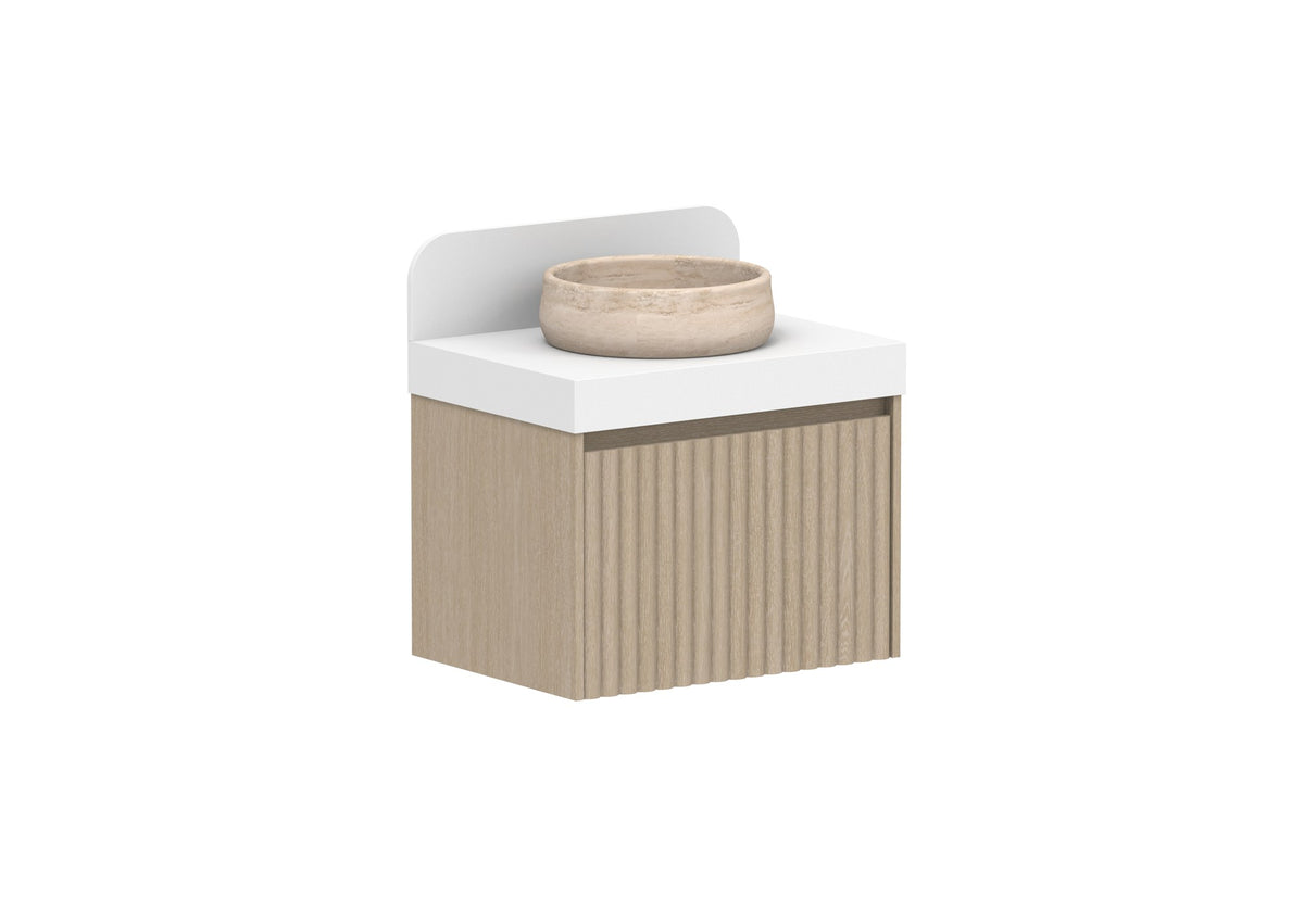 ADP Harper Wall Hung Vanity 685mm in Coastal Oak
