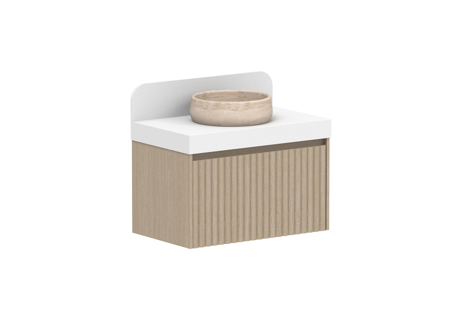 ADP Harper Wall Hung Vanity 835mm in Coastal Oak