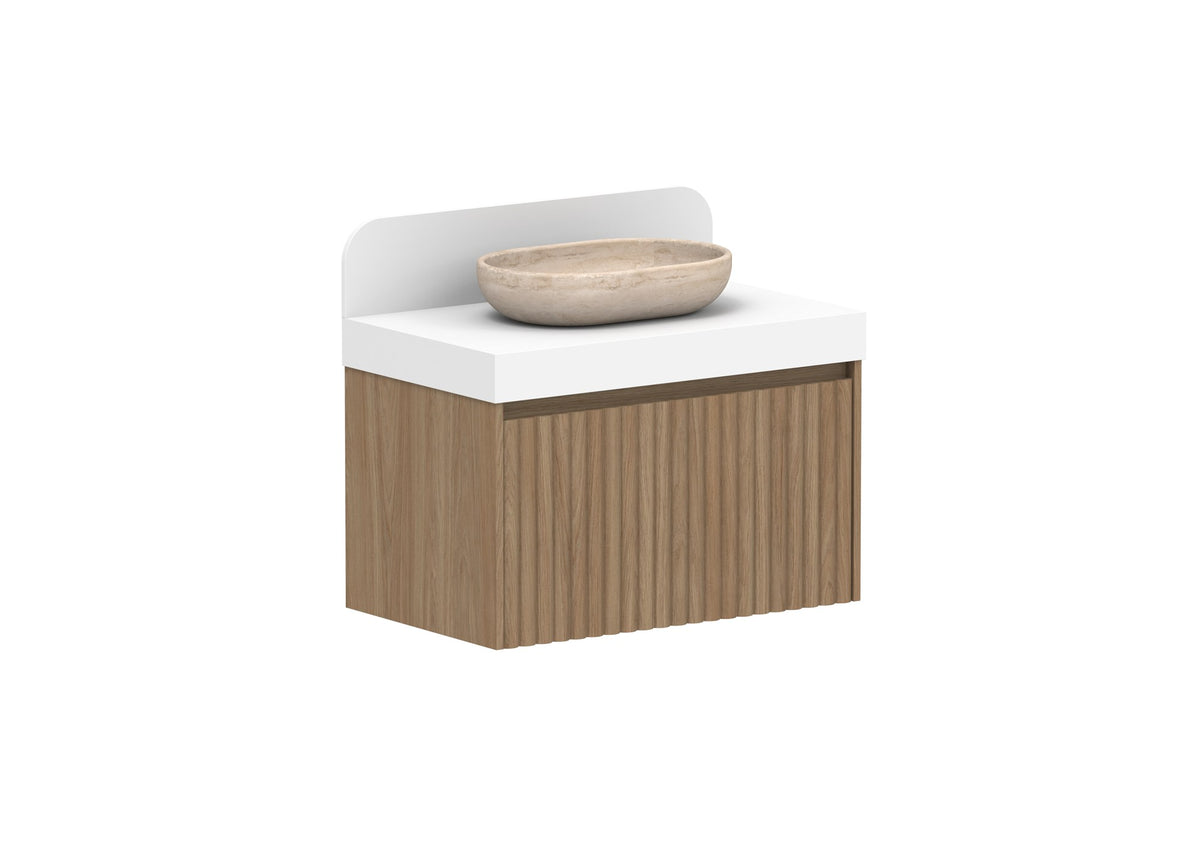 ADP Harper Wall Hung Vanity 835mm in Prime Oak
