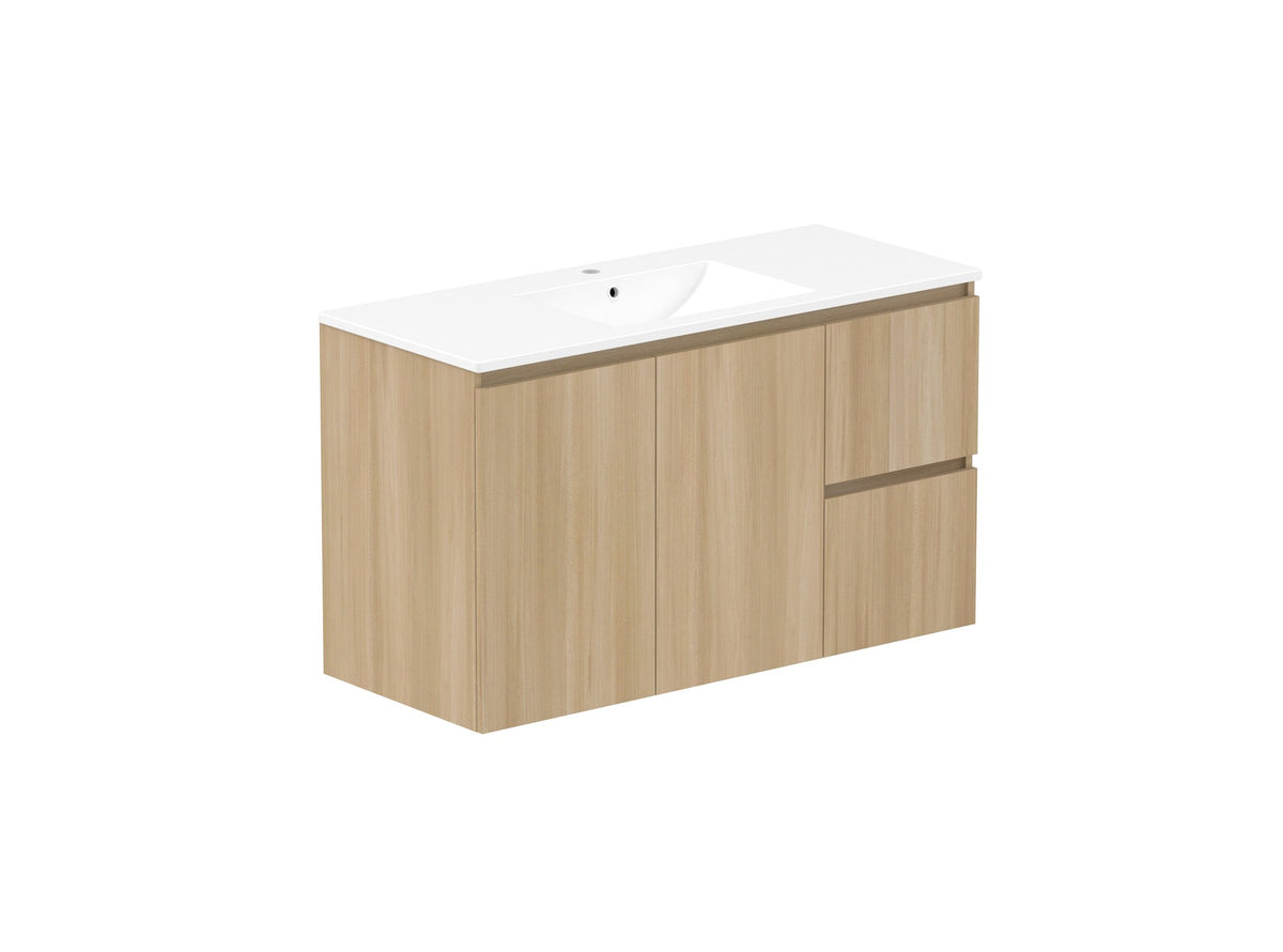 ADP Jane Vanity 1200mm centre bowl in Plantation Ash