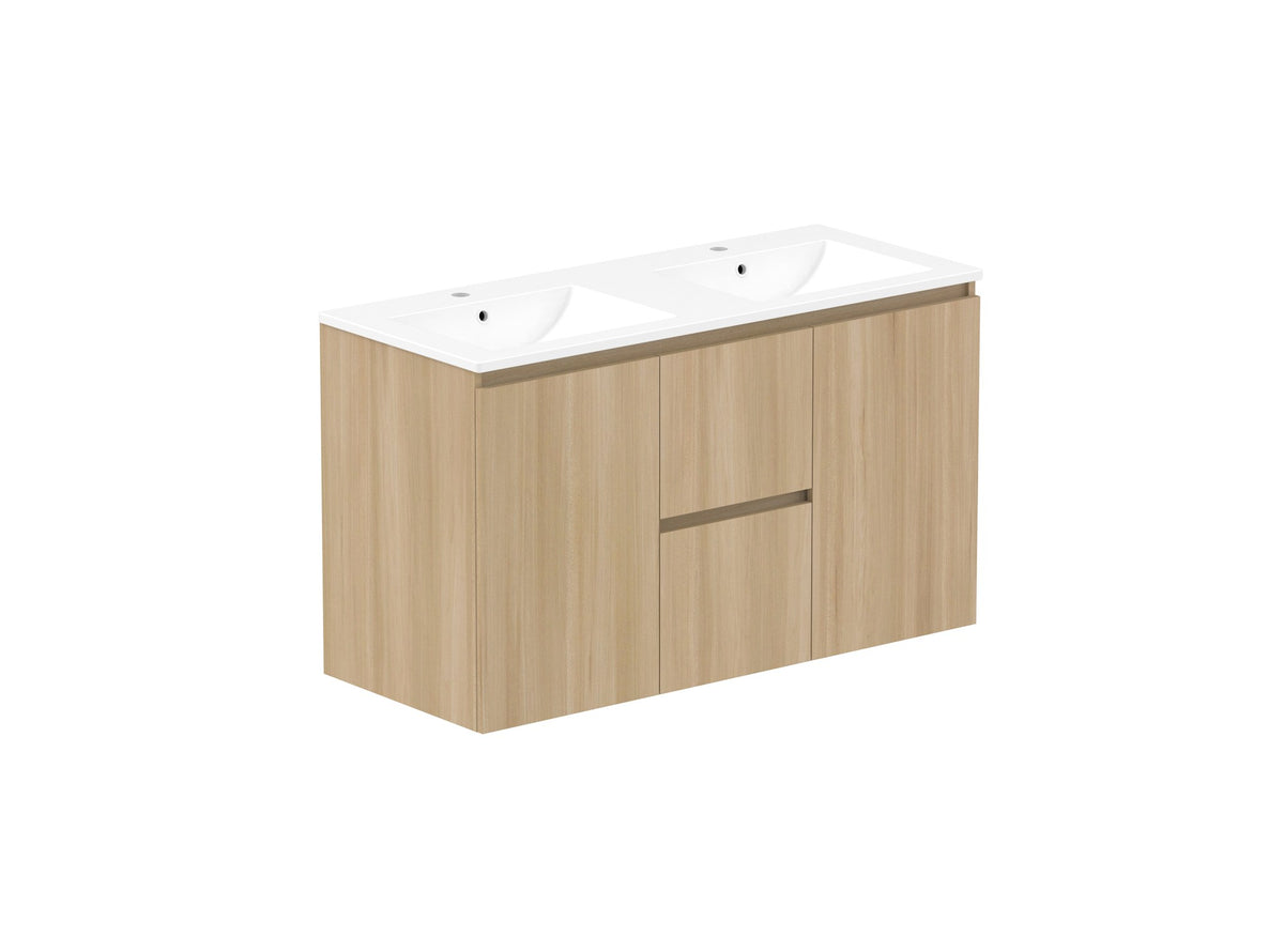 ADP Jane Vanity 1200mm double bowl in Plantation Ash