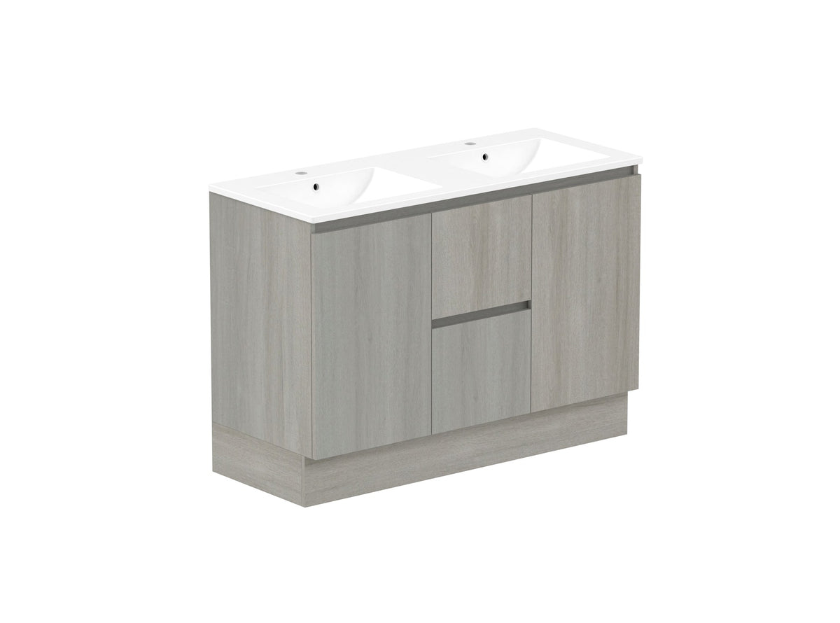 ADP Jane Vanity 1200mm double bowl in Palomera Oak