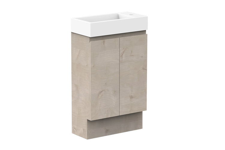 ADP Lily Floor Mount Vanity, side view