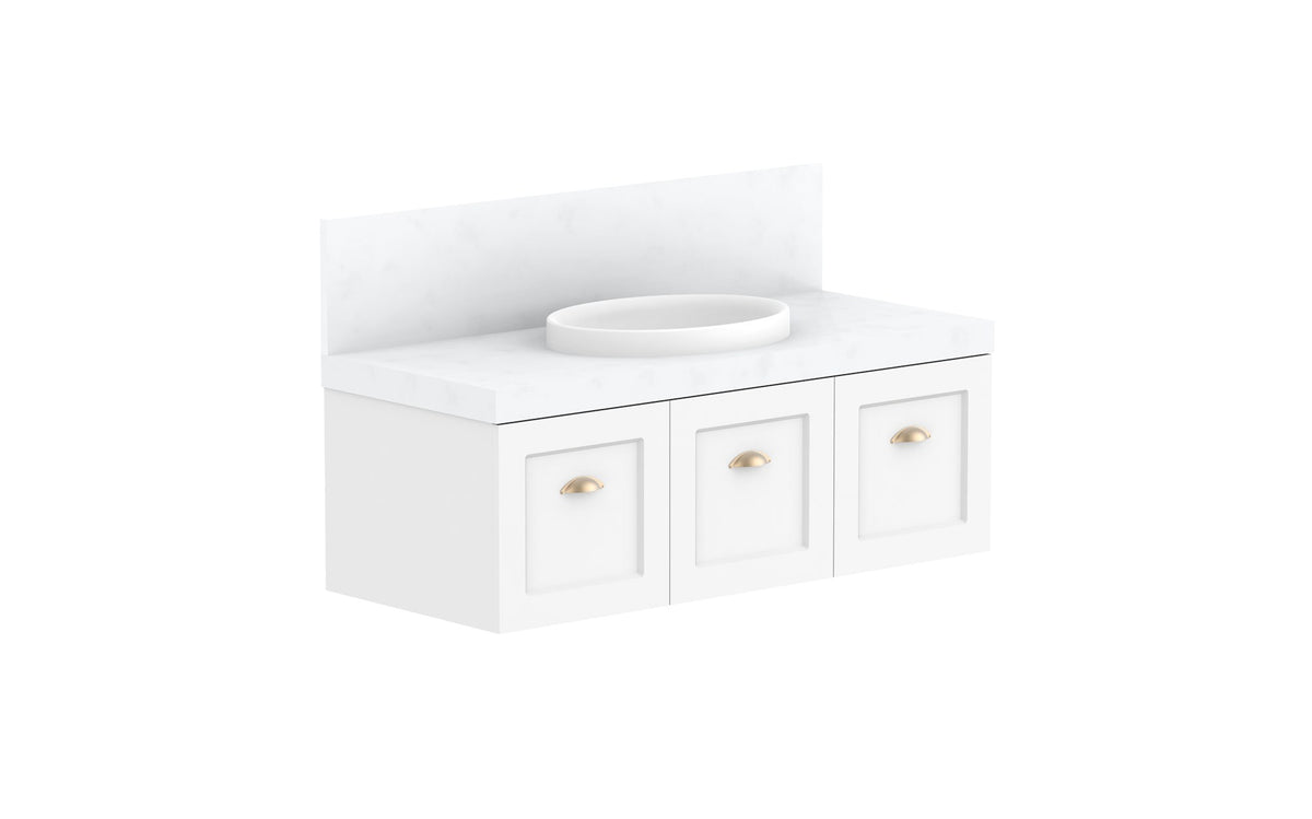 ADP London Wall Hung Vanity 1200mm centre bowl